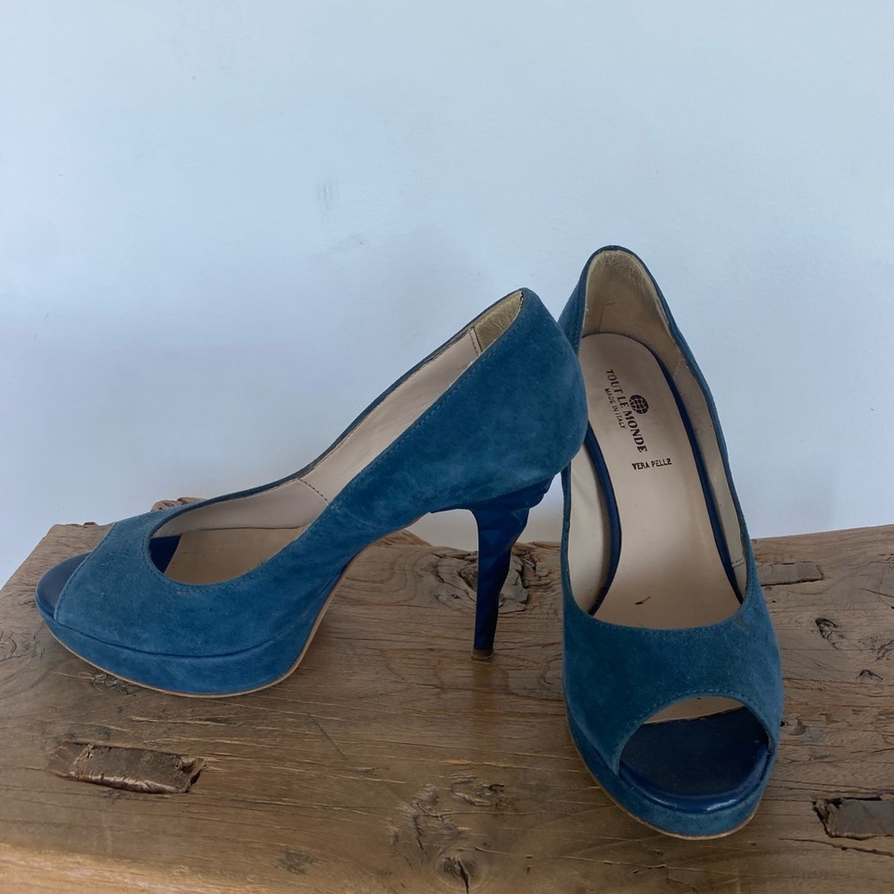 Tout le monde - blue suede Pumps